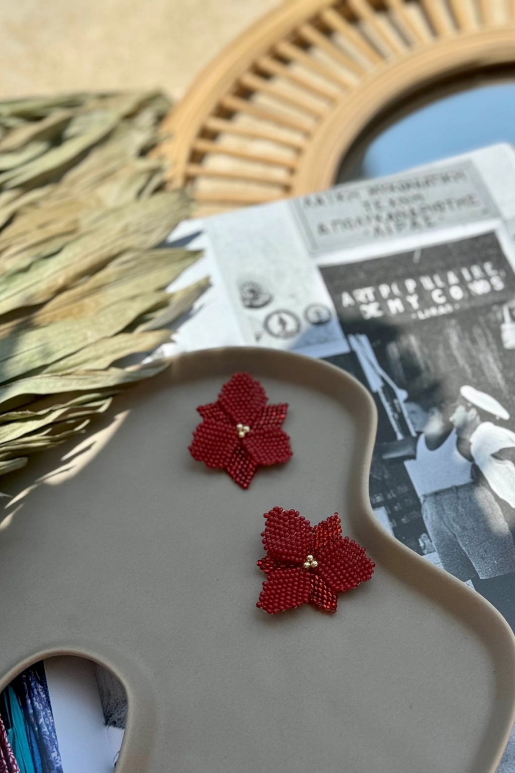 Pascua Earrings [Red] - Image 4