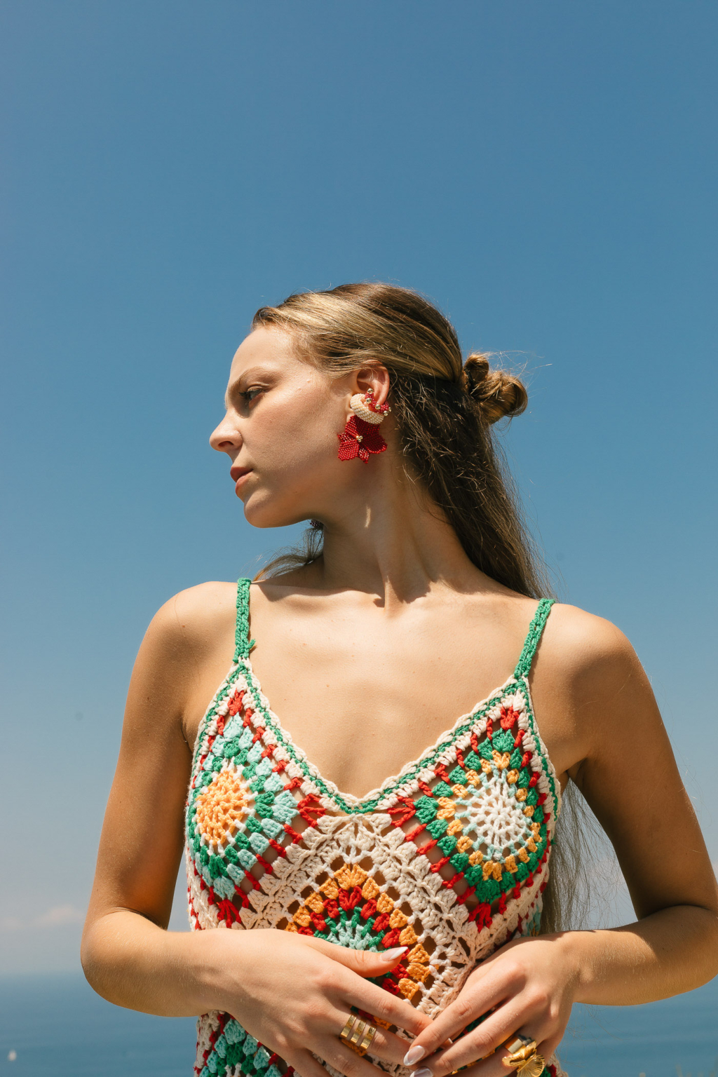 Pascua Earrings [Red] - Image 7