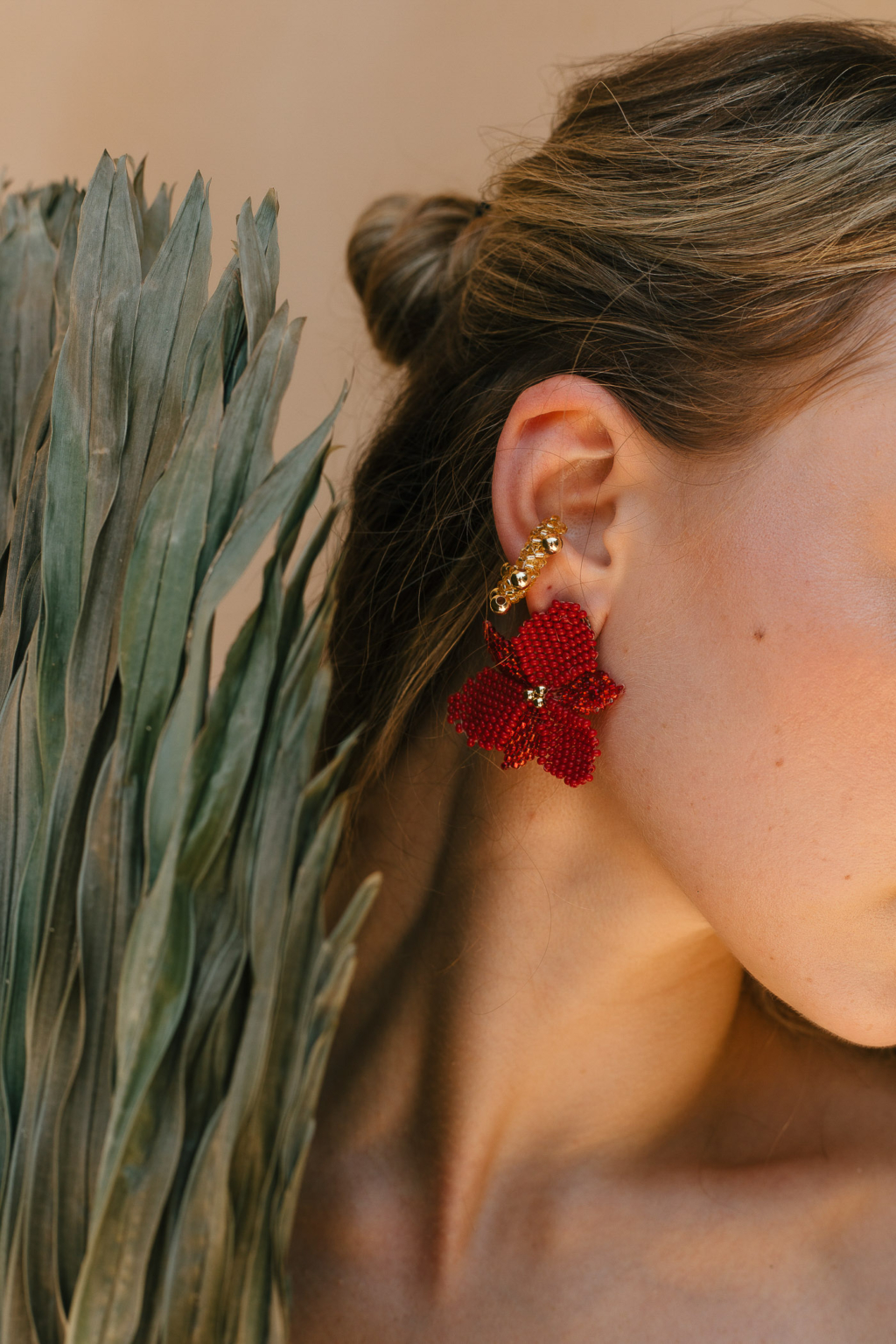 Pascua Earrings [Red]