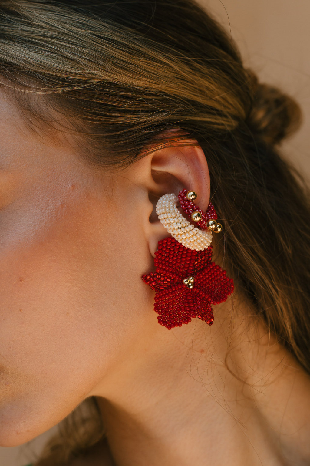 Pascua Earrings [Red] - Image 5