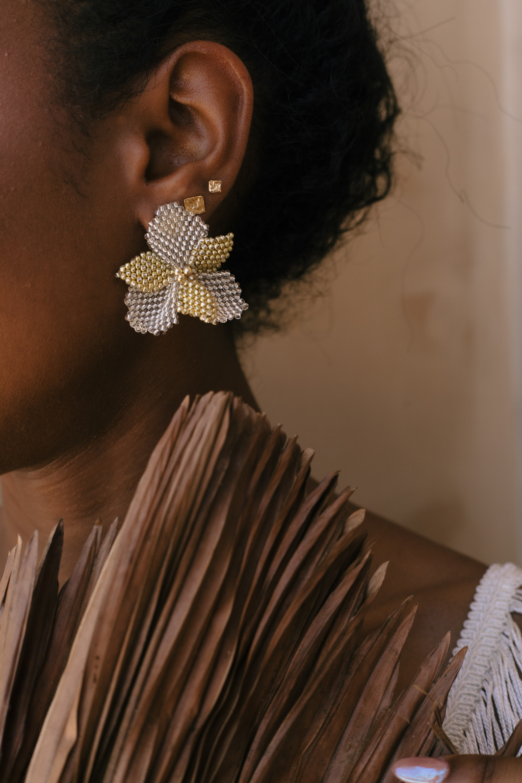 Pascua Earrings [Gold/SIlver] - Image 3