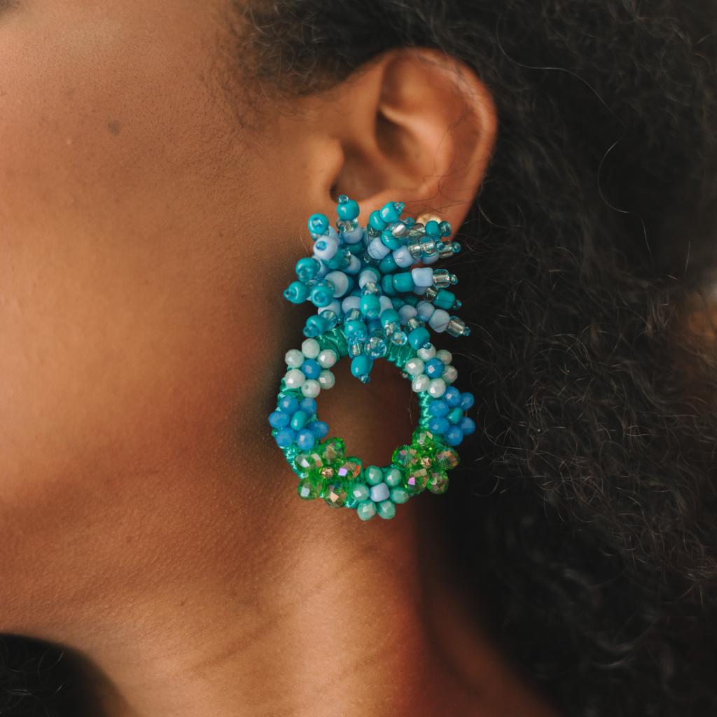Bombona Earrings [Turquoise]