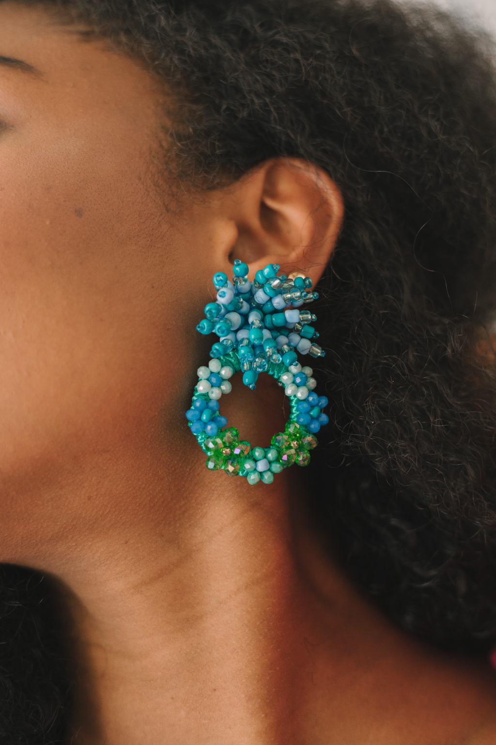 Bombona Earrings [Turquoise]
