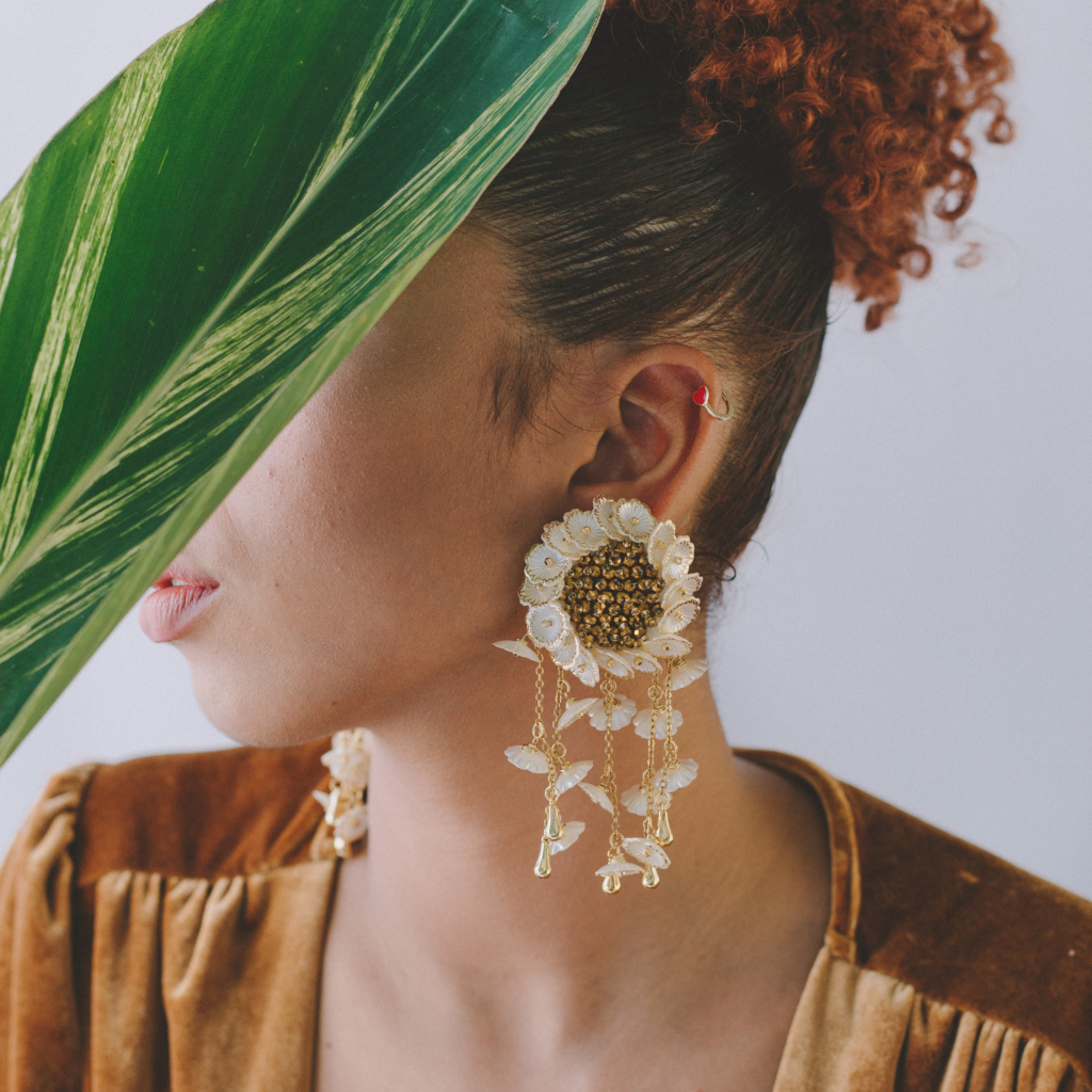 Verbena XLarge Earrings [Gold]