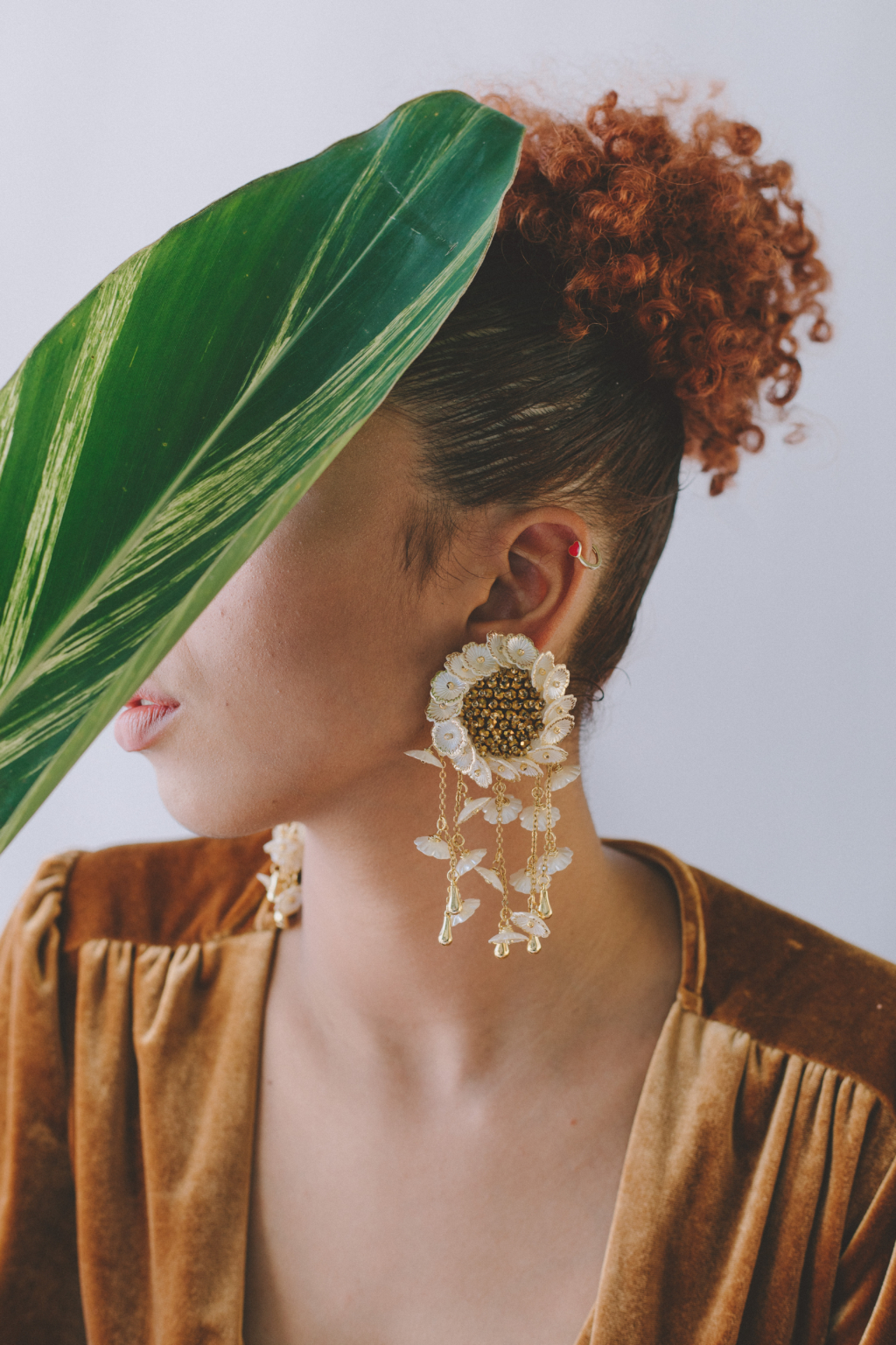 Verbena XLarge Earrings [Gold]