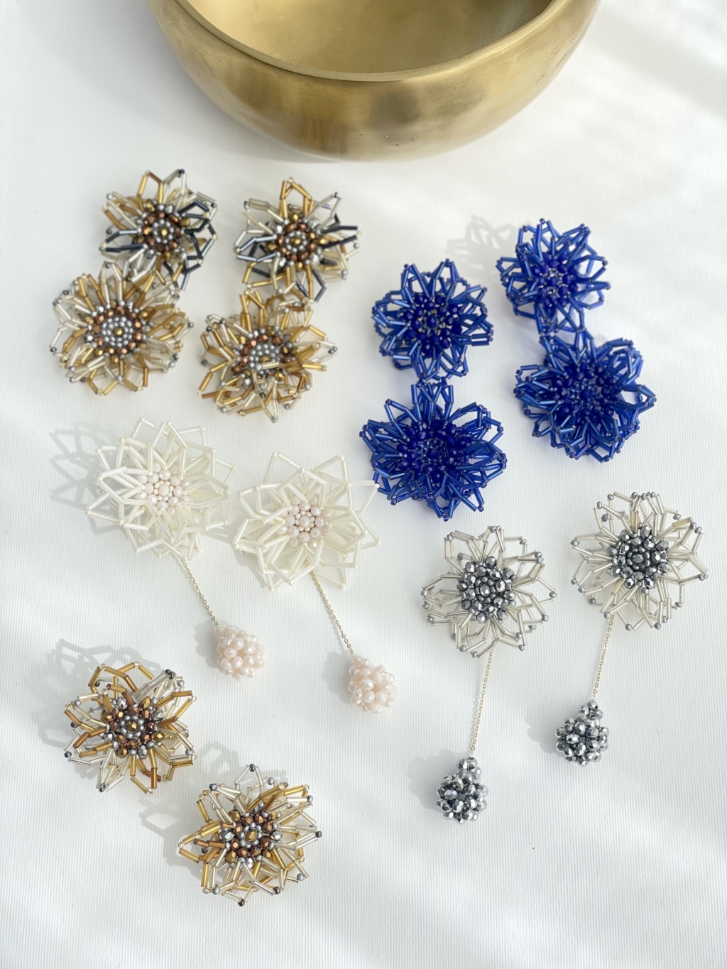 Di Praia Earrings [Beige] - Image 4