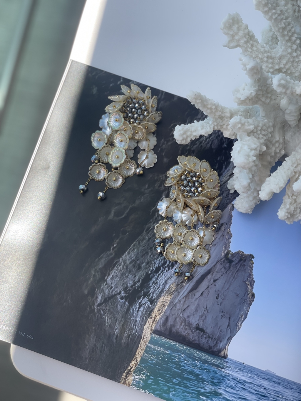 Verbena Large Earrings [Silver]