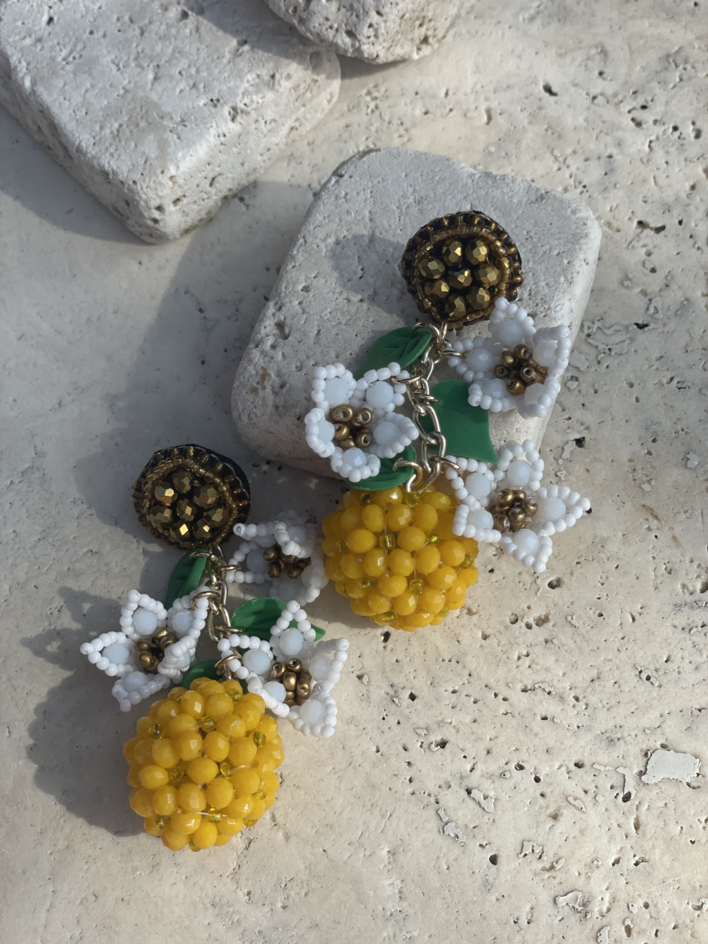 Orange Earrings