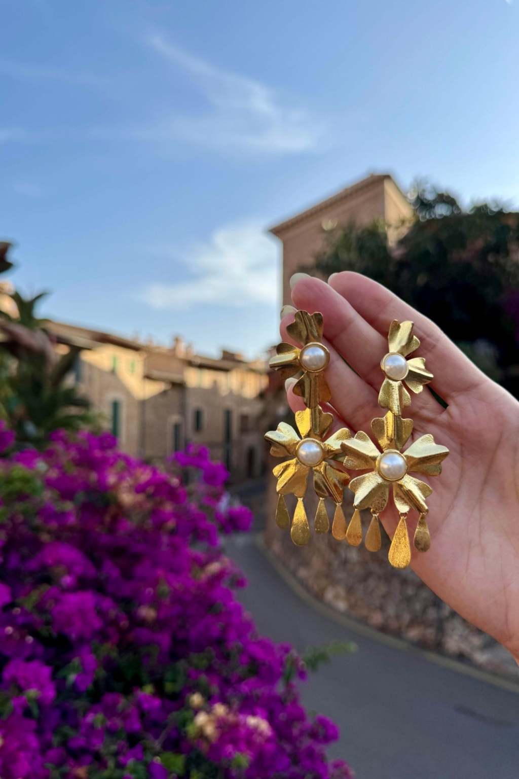 Zenda Double Earrings - Image 6