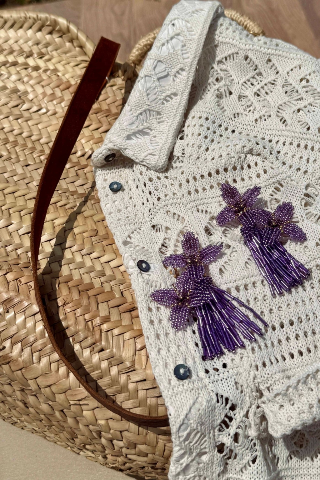 Amaia Earrings [Lila] - Image 5