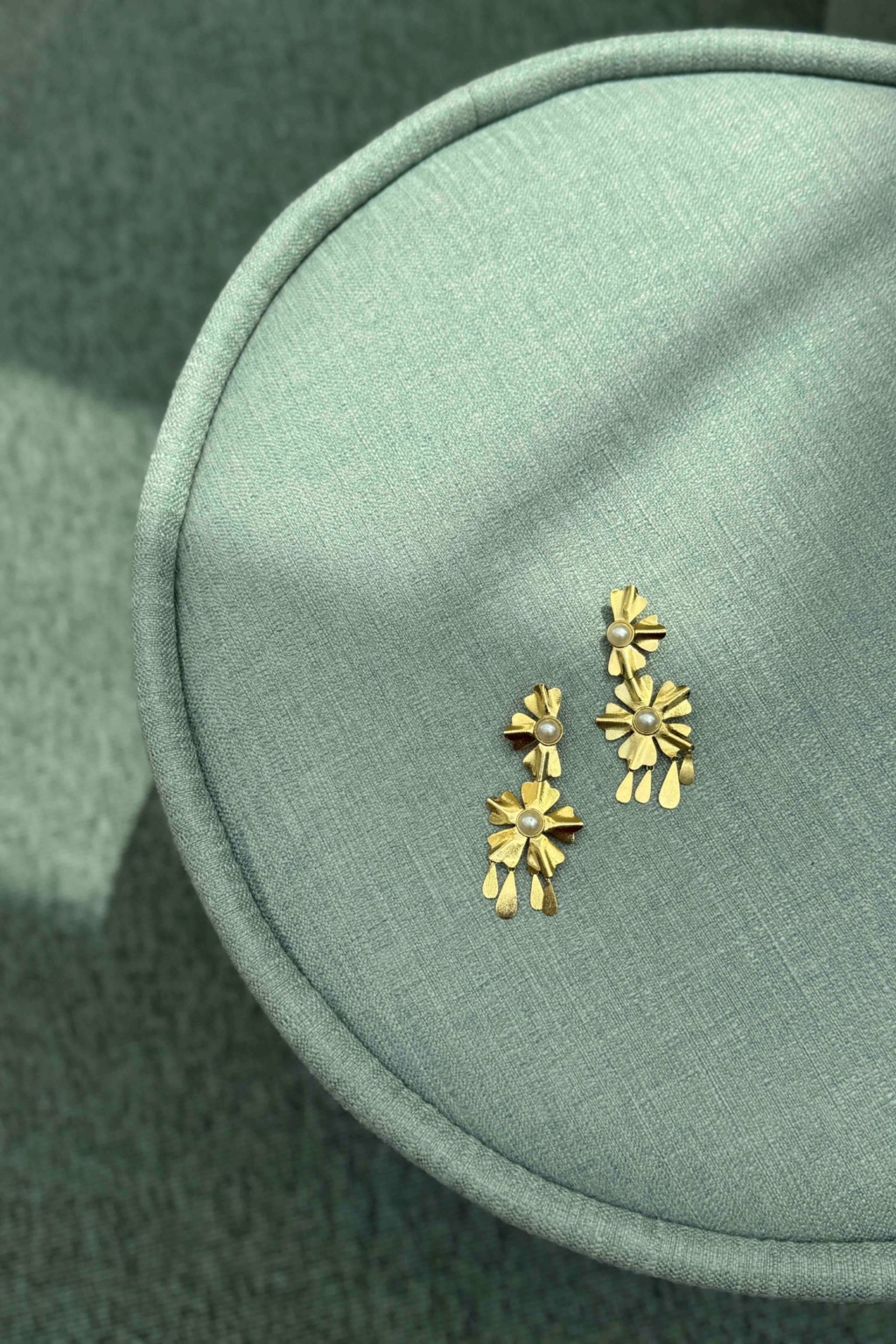 Zenda Double Earrings - Image 3