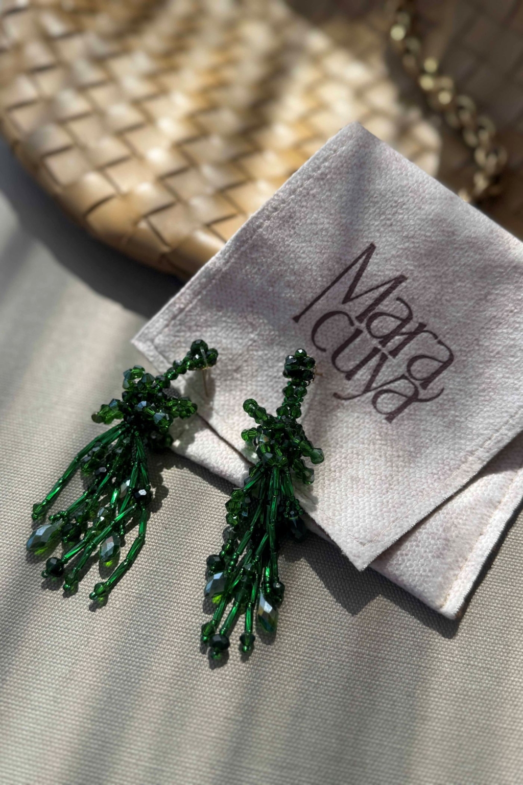 Jade Earrings [Green] - Image 8