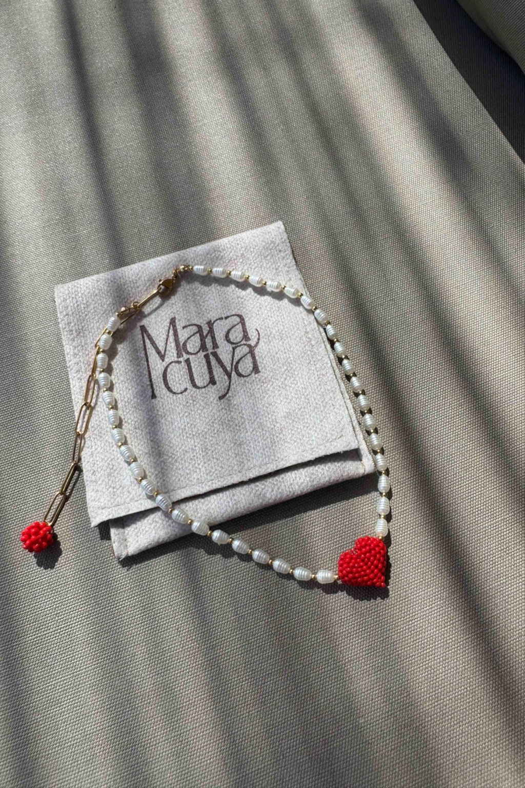 Mini Lovie Necklace [Red] - Image 3