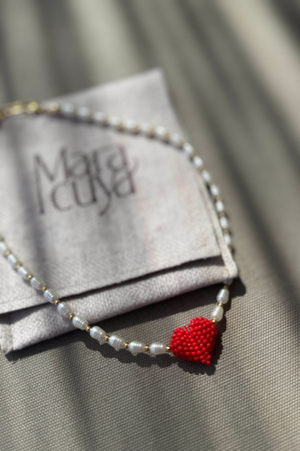 Mini Lovie Necklace [Red] - Image 2