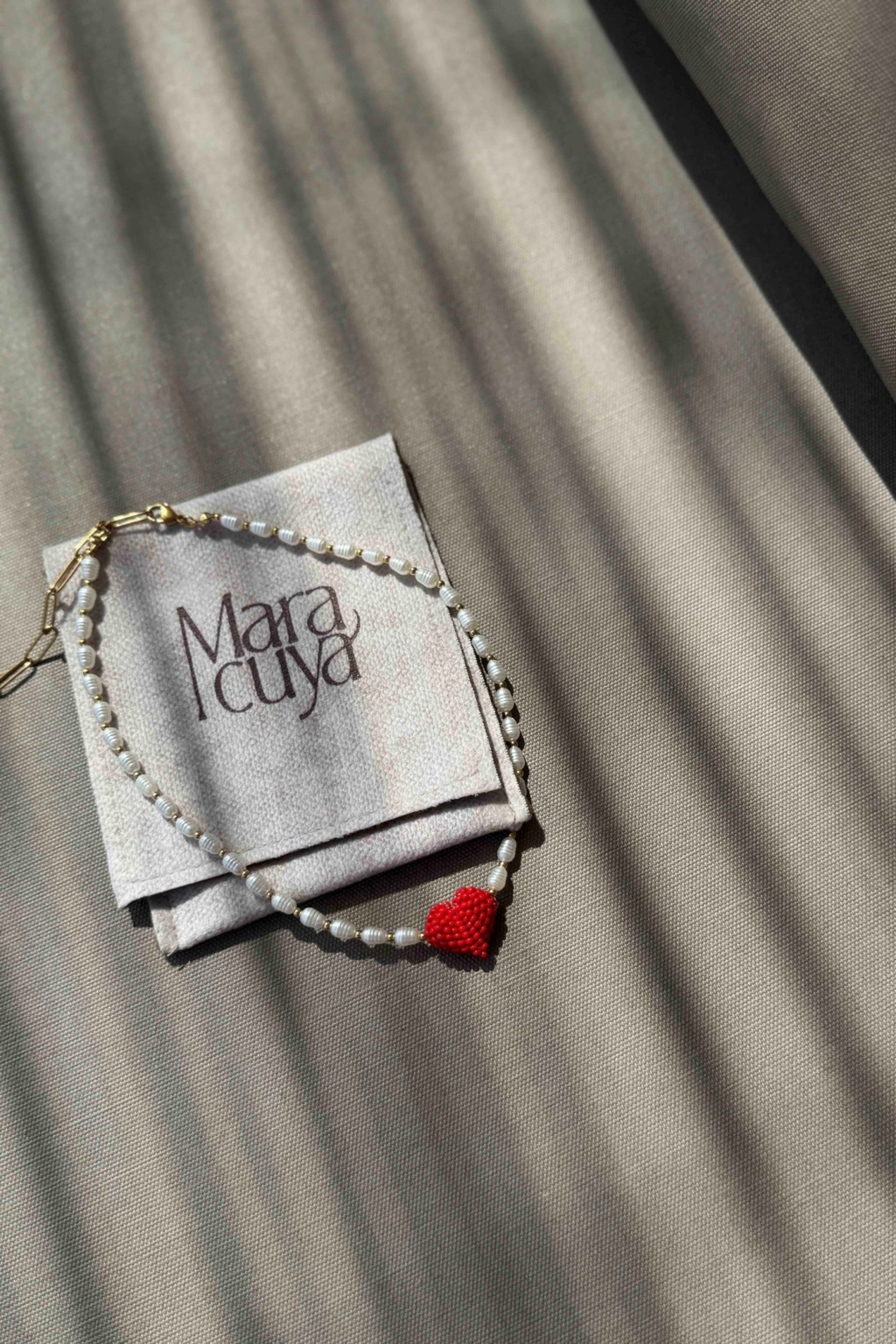 Mini Lovie Necklace [Red]