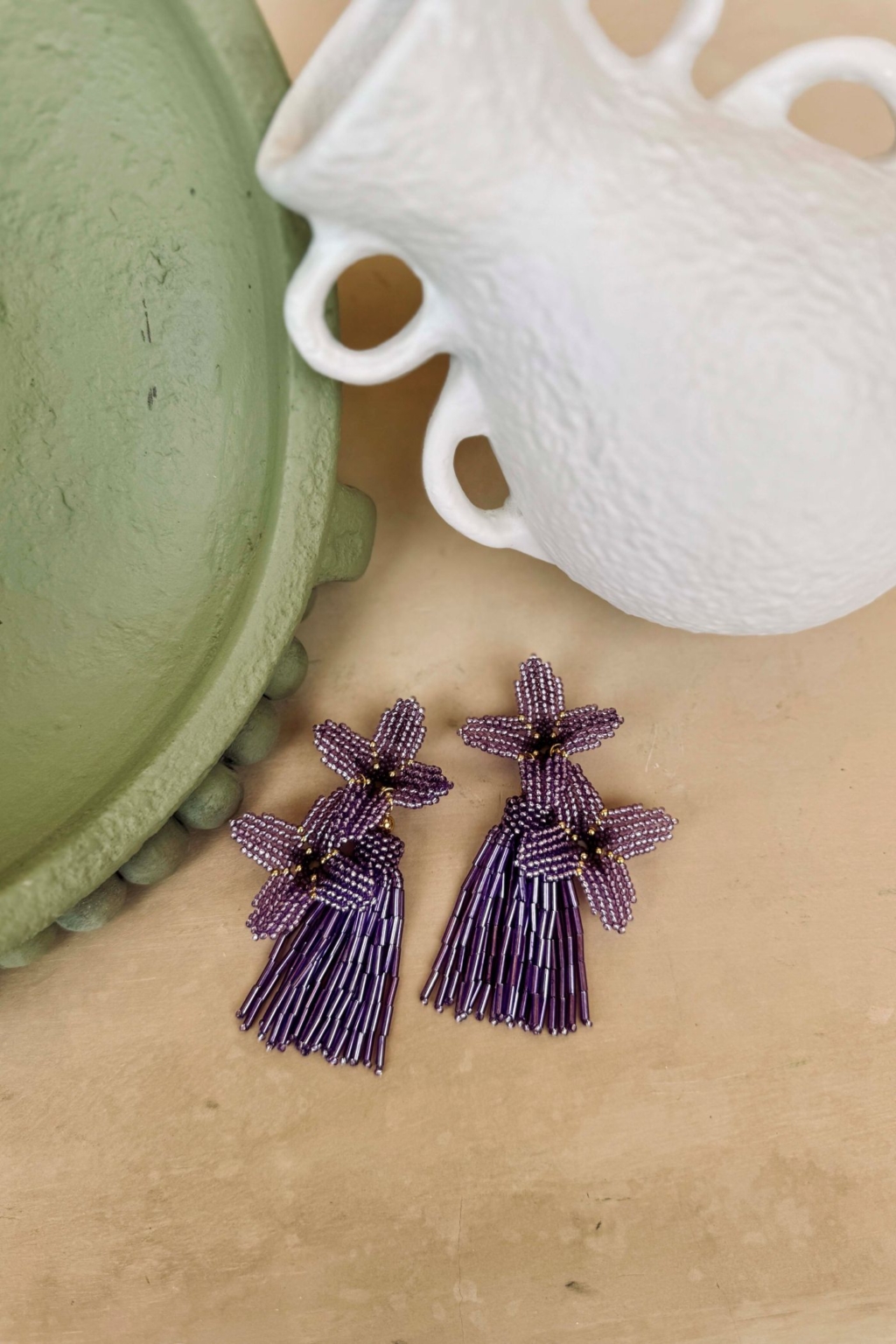 Amaia Earrings [Lila] - Image 2