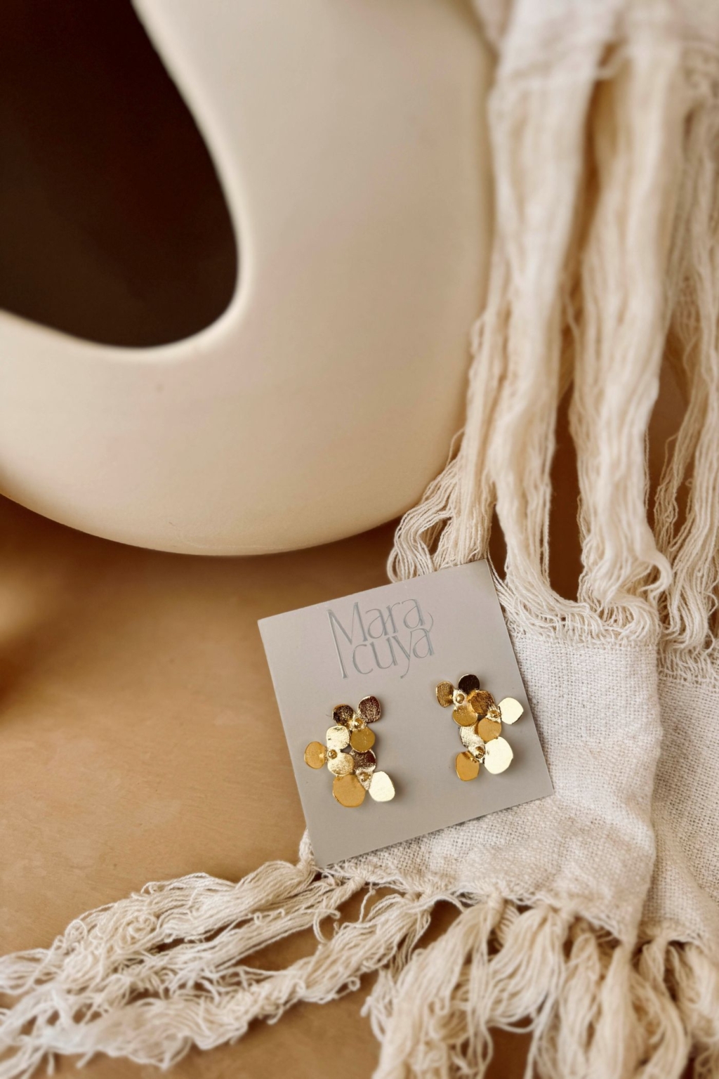 Triple Aurenza Earrings - Image 2