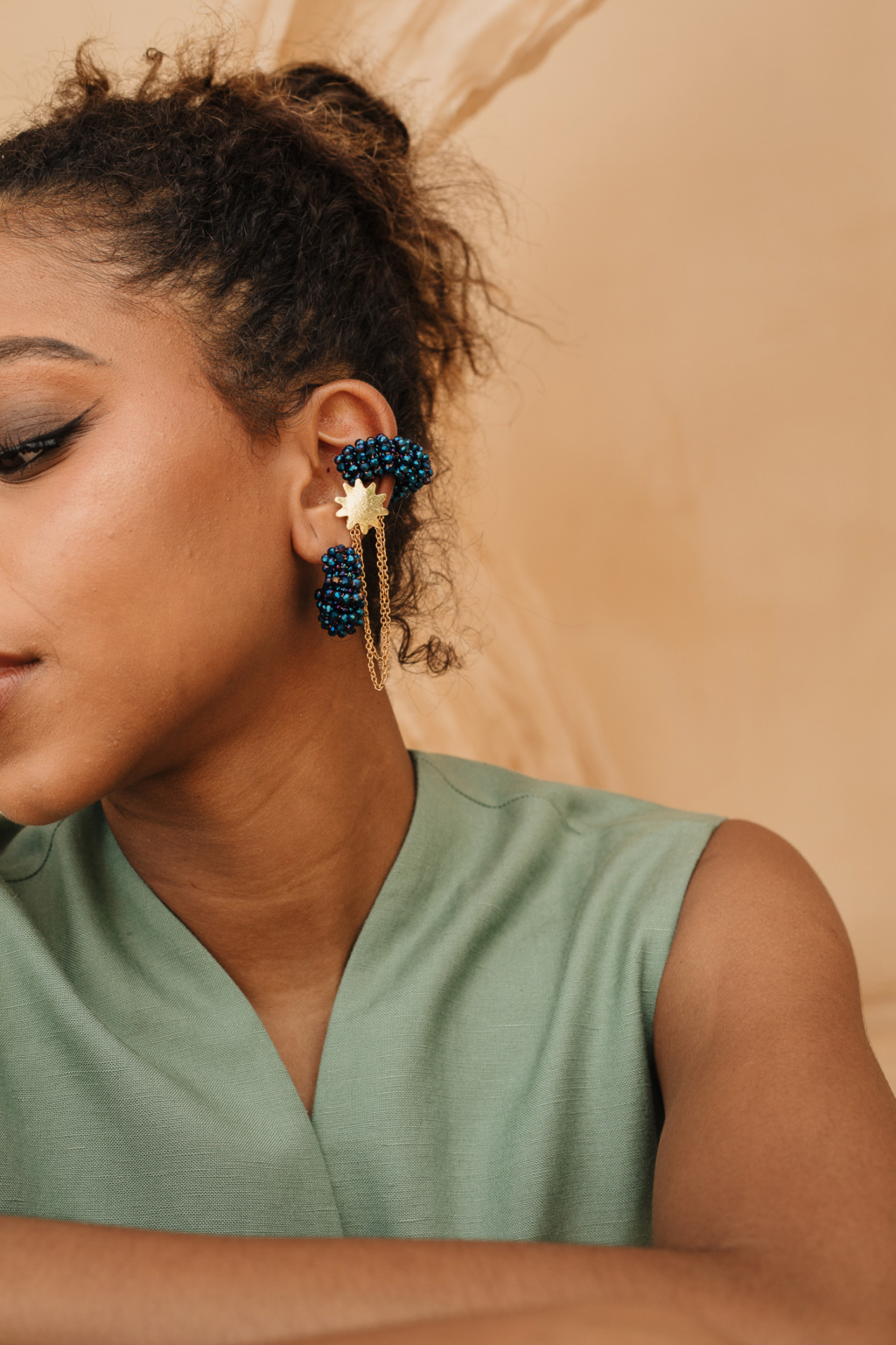 Lira Earrings [Blue] - Image 4
