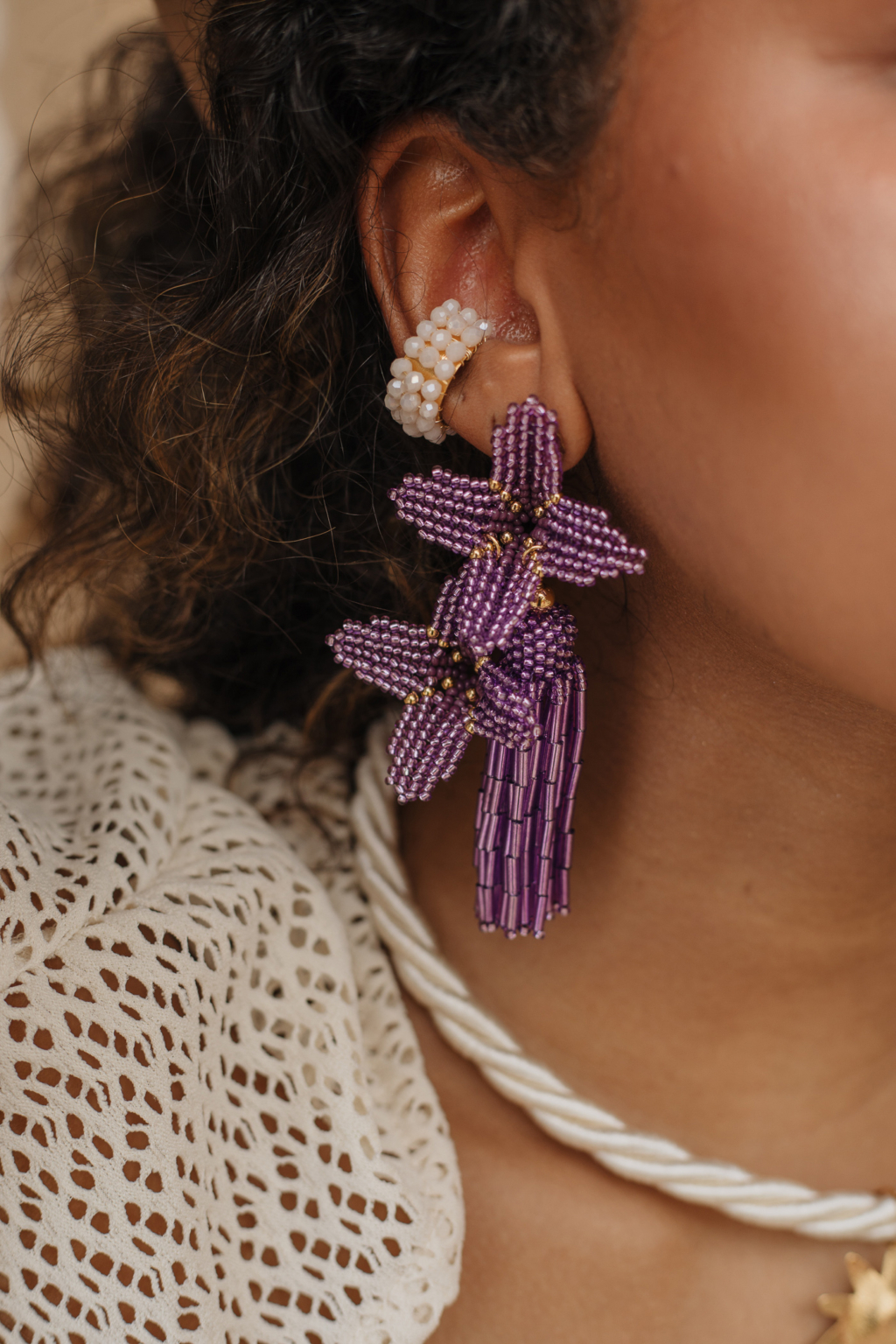 Amaia Earrings [Lila] - Image 6