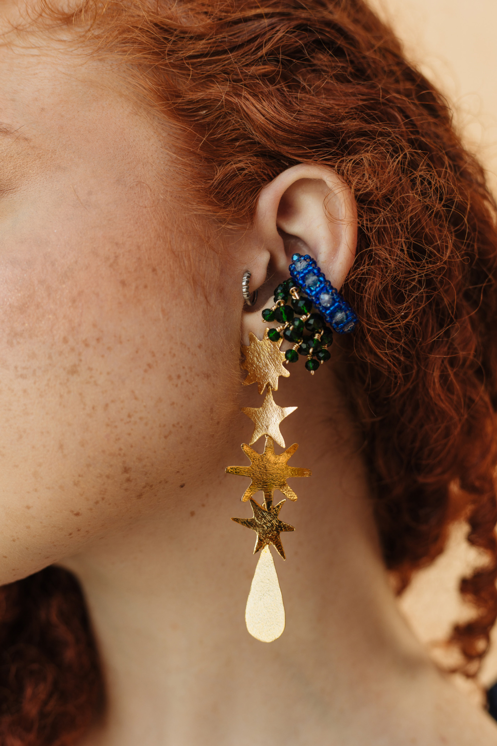 Dalma Ear Cuff [Blue] - Image 3