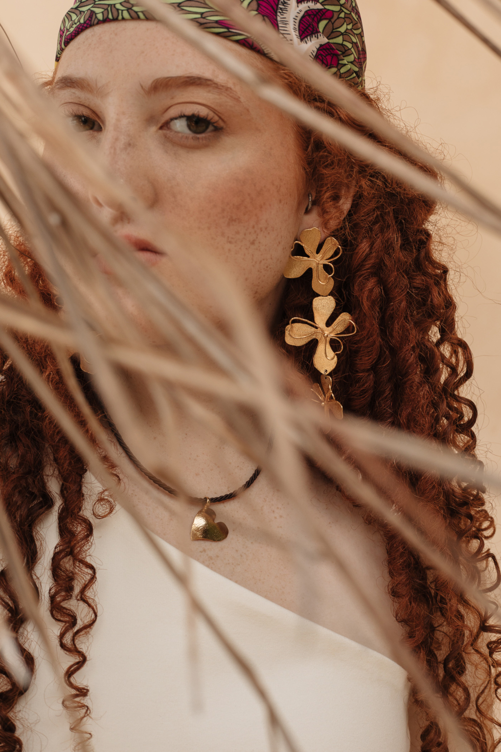 Triple Mirasol Earrings - Image 4