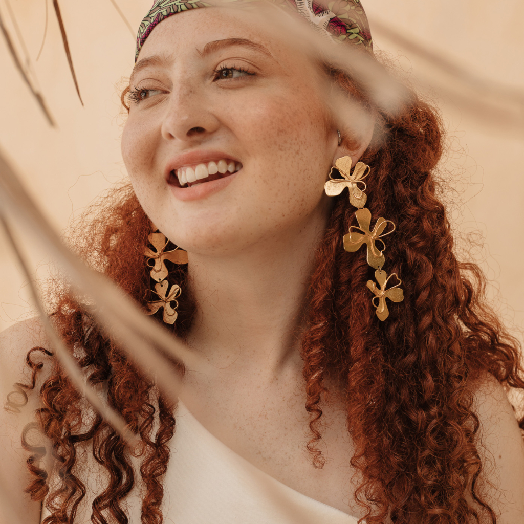 Triple Mirasol Earrings