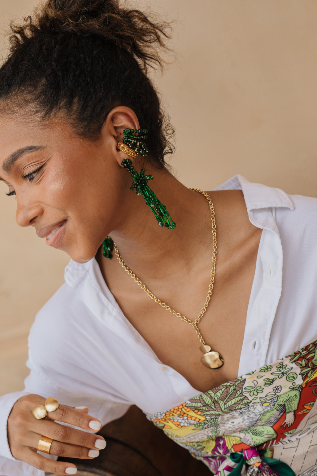 Dalma Ear Cuff [Gold] - Image 2