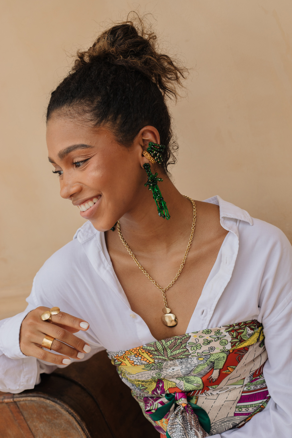 Jade Ear Cuff Set - Image 2