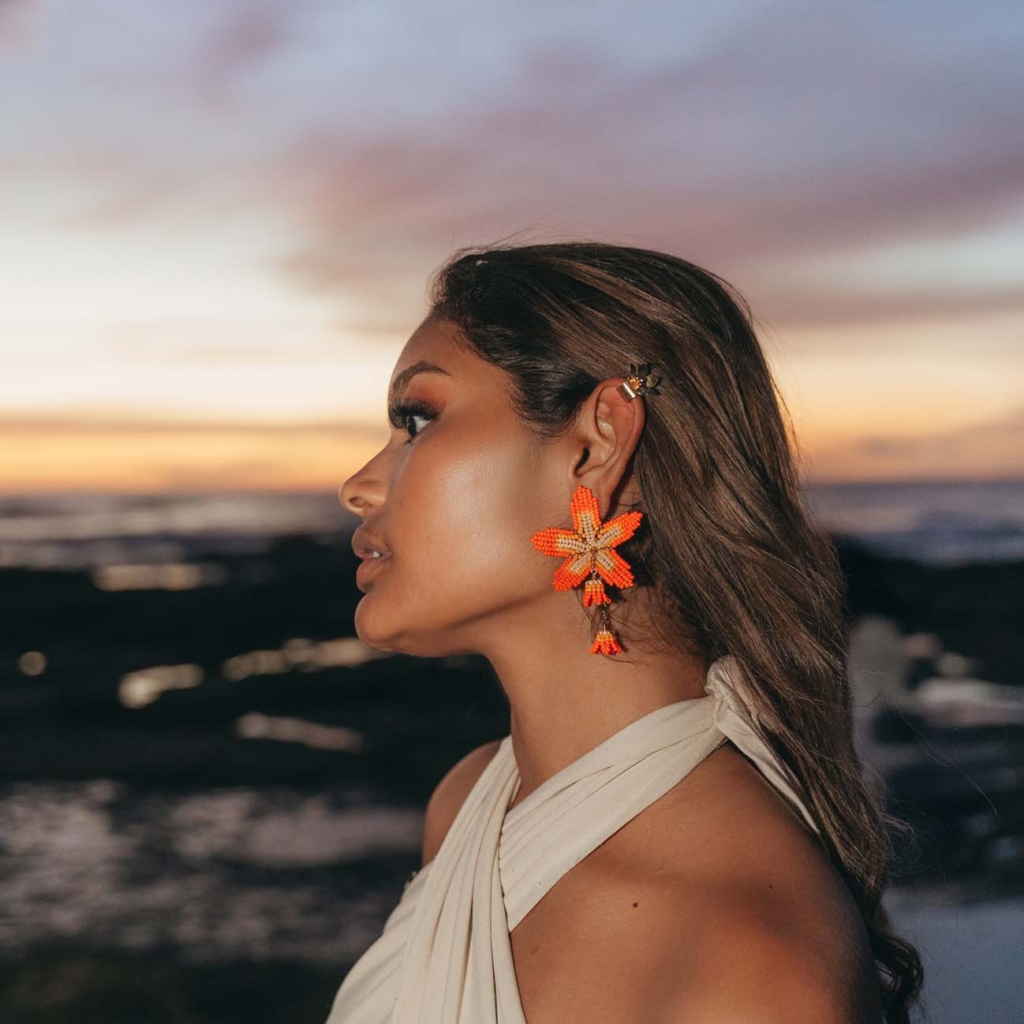 Kairo Earrings [Orange]