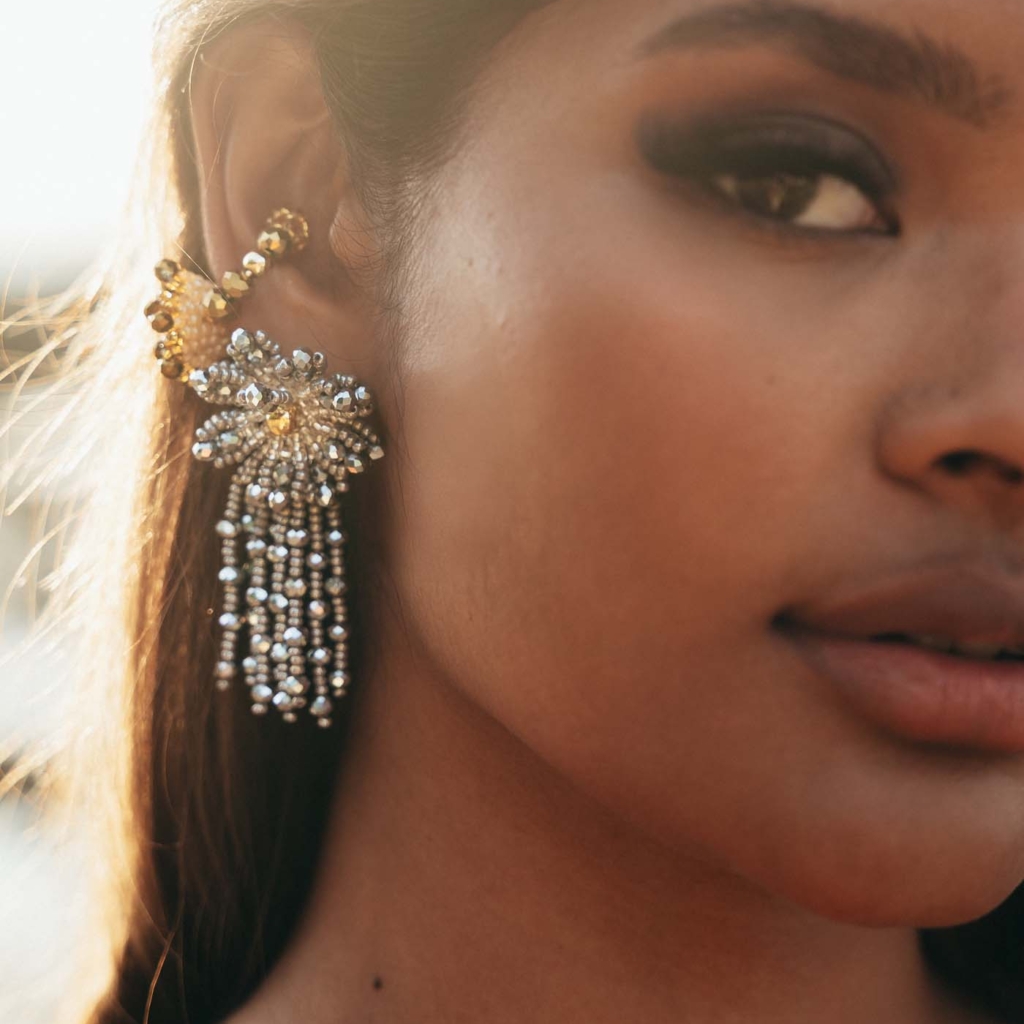 Enya Earrings [Silver]