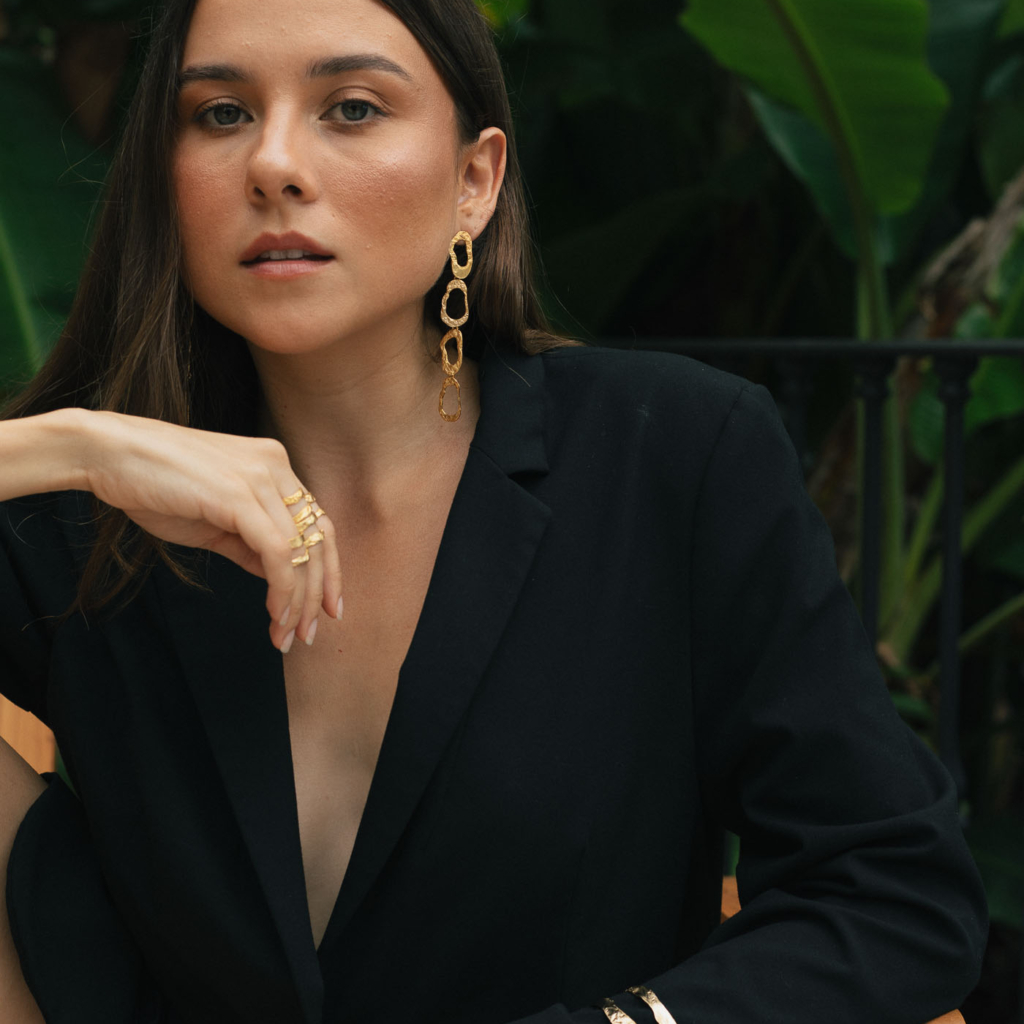 Long Sienna Earrings