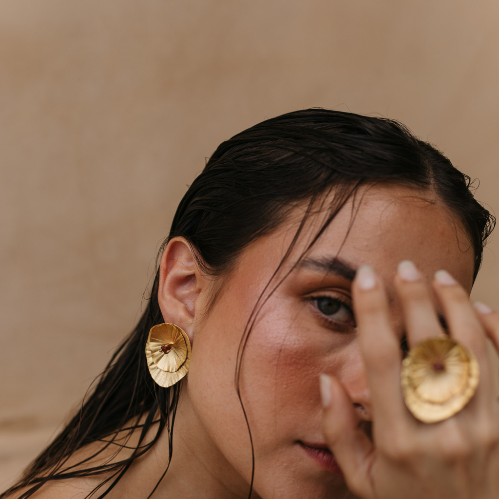 Bruma Earrings [Jaspe]